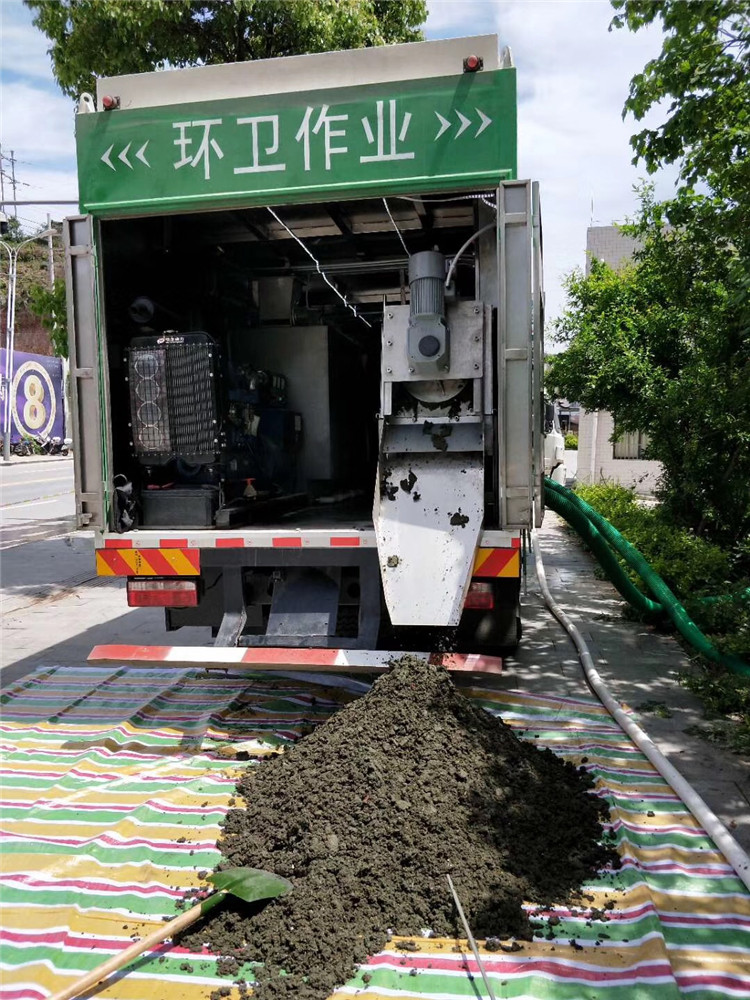 卡若淤泥干湿分离