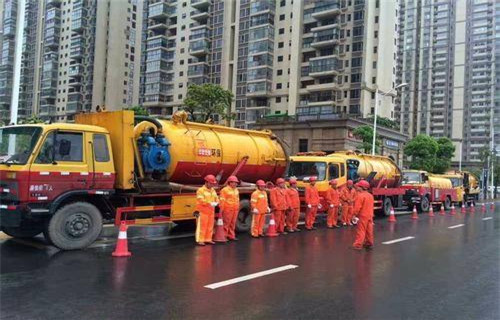 卡若市政管道清淤